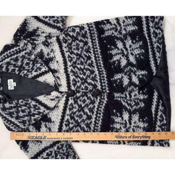 FWK Engineered Garments Shawl Collar Wool Snowflake Sweater Jacket FW11 Size 0 - Picture 10 of 13